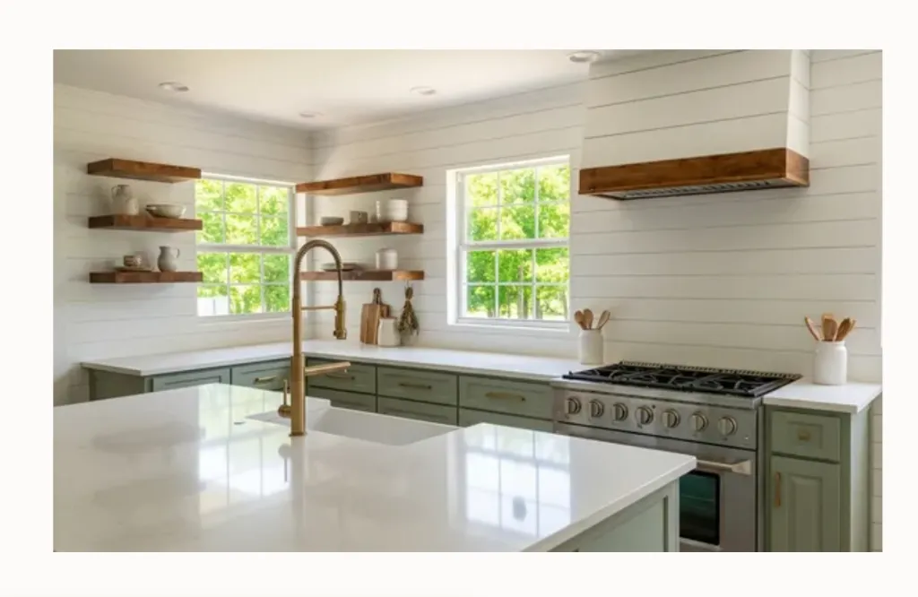 Finished Union Valley kitchen remodel view